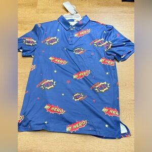 Super Dad My Hero Logo Men’s T-shirt Size (S)